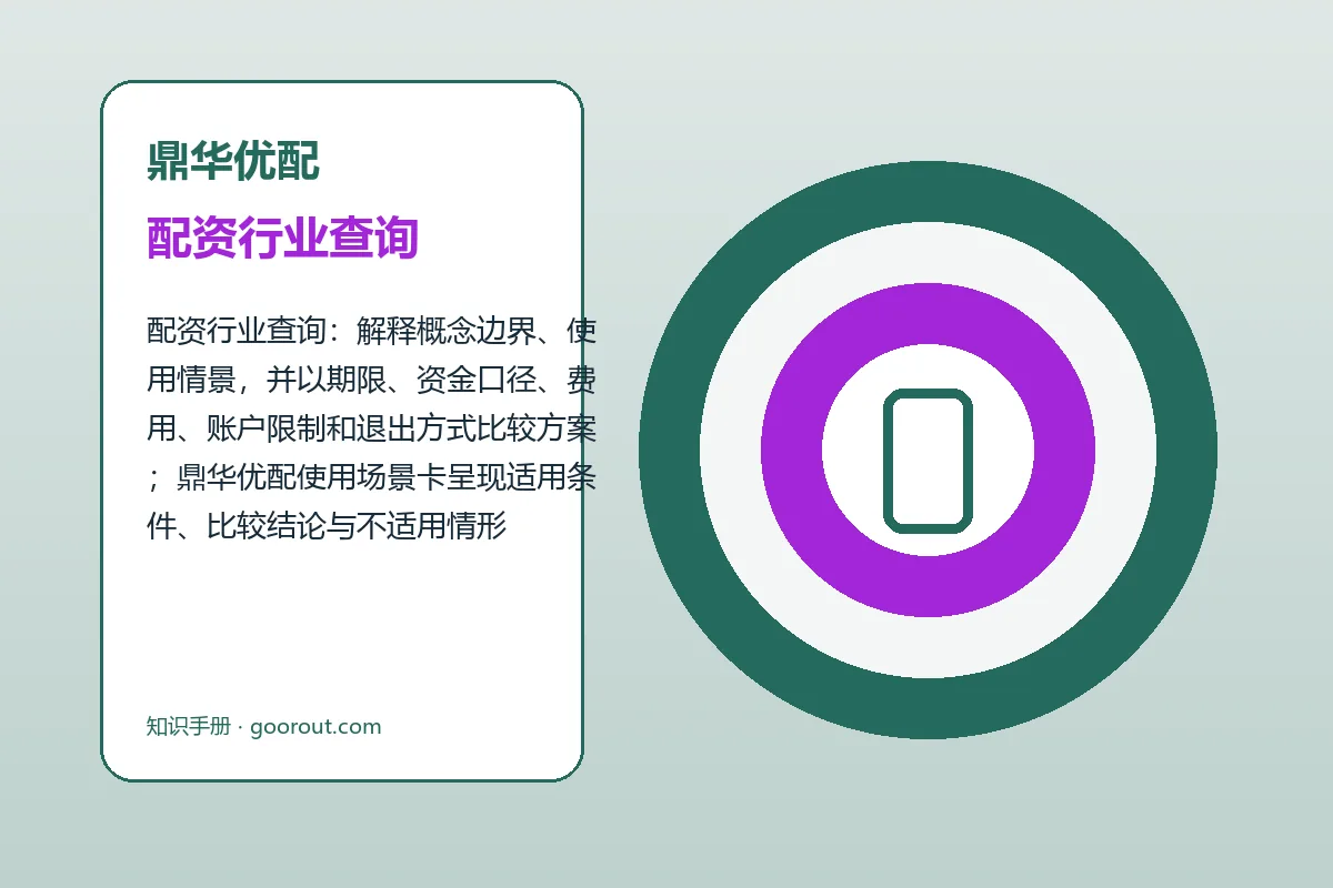 鼎华优配配资行业查询与配资开户流程图解