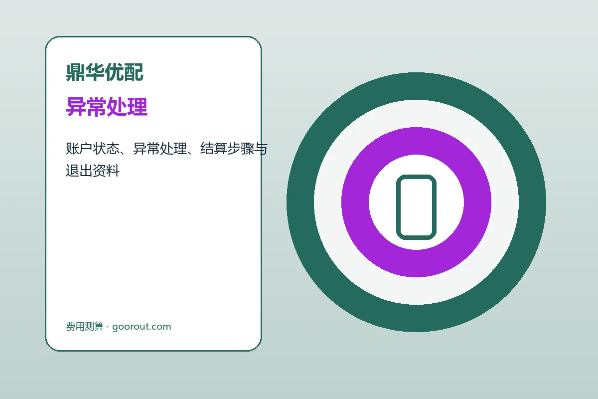 鼎华优配客户支持与服务流程示意